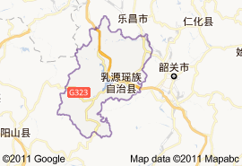 乳源瑶族自治县地图