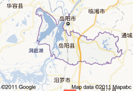 岳阳县地图