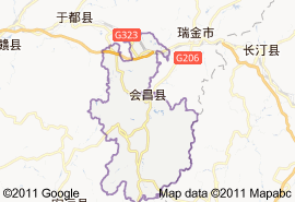 会昌县地图