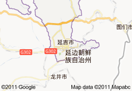 延吉市地图