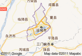 盐湖区地图