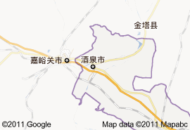 肃州区地图