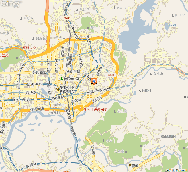 深圳市罗湖区地图
