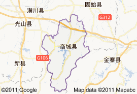商城县地图