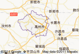 禹州市地图