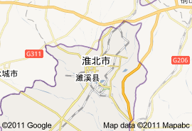 淮北市地图