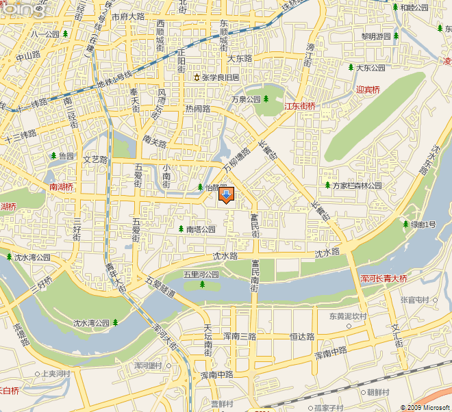 沈阳市东陵区地图