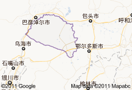 杭锦旗地图