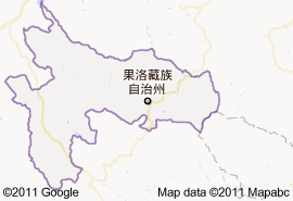 玛沁县地图