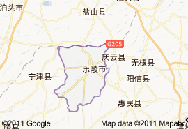 乐陵市地图