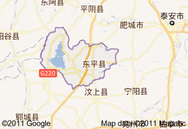 东平县地图