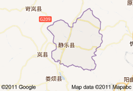 静乐县地图