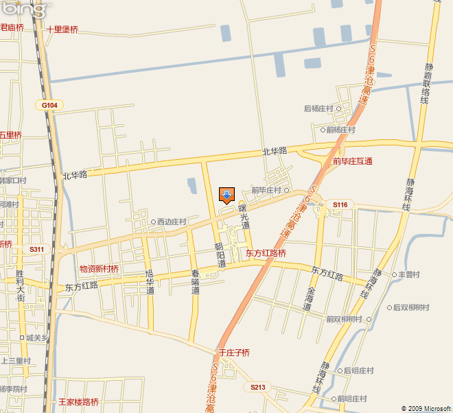 天津市静海县地图