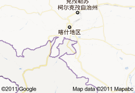 阿克陶县地图