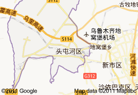 头屯河区地图