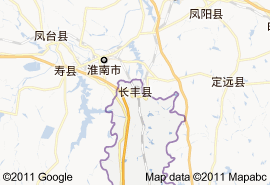 长丰县地图