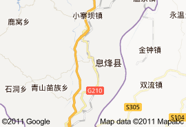 息烽县地图