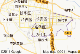裕华区地图