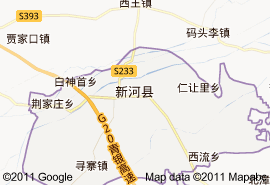 新河县地图