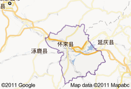 怀来县地图
