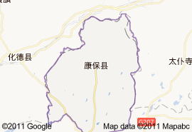 康保县地图