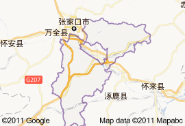 宣化县地图