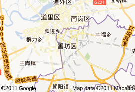 香坊区地图