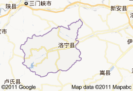 洛宁县地图