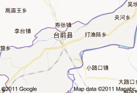 台前县地图