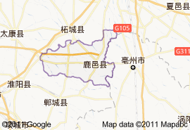 鹿邑县地图