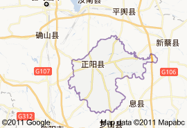 正阳县地图