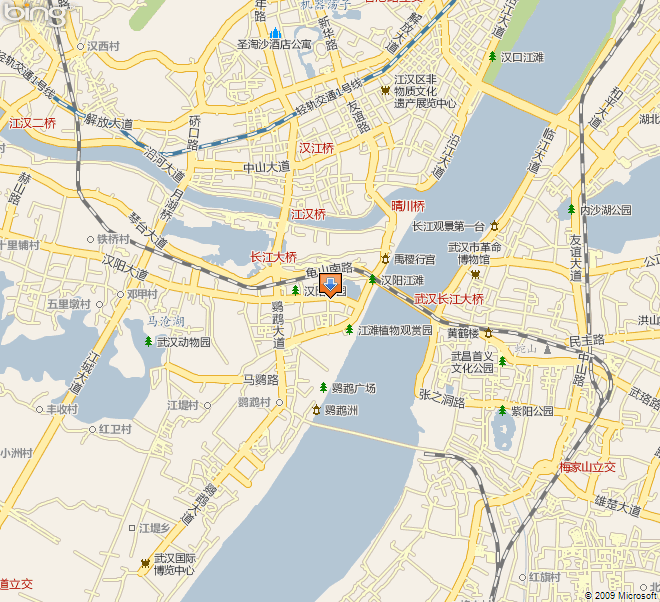 武汉市汉阳区地图