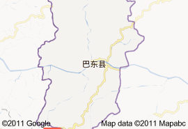 巴东县地图