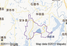 南县地图