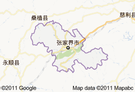 永定区地图