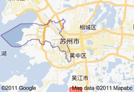 虎丘区地图