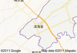 滨海县地图