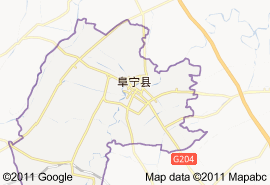 阜宁县地图