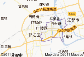 广陵区地图