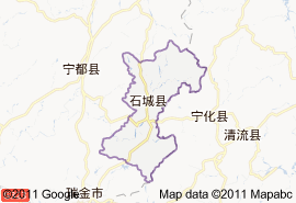 石城县地图