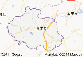 修水县地图