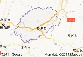 婺源县地图