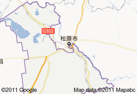 前郭尔罗斯蒙古族自治县地图