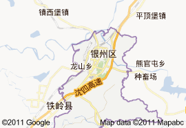 银州区地图