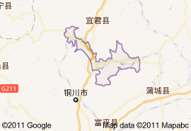 印台区地图