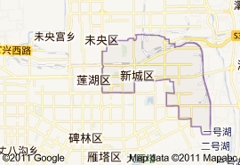新城区地图