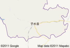 子长县地图