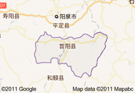 昔阳县地图