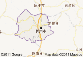 忻府区地图