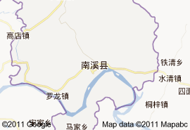 南溪县地图